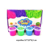 Песок арт. 6345-48 Кинетический цветной Набор в кор._ Песок арт. 6345-48 Кинетический цветной Набор в кор._