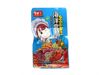 Соевое мясо арт. 320269-3 Пшеничные Морепродукты 30 шт. голубая упаковка