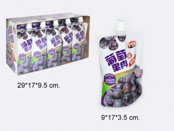 Желе арт. 300721/300714 "Виноград" 110 г в пауче 20 шт. в кор.