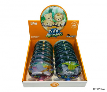 Игра водная арт. 2586D-B12 "Зверушка" в ассортименте (12 шт.) шоубокс•