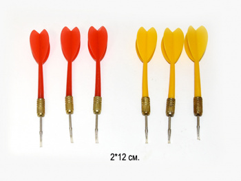 Дротики арт. 3015 BH  6 шт. игла на листе*