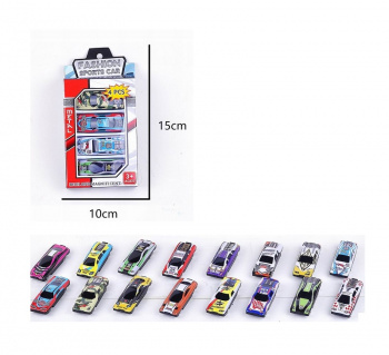 Набор машин арт. XL804B Металл 4 шт. в кор. 15*10*2,3 Набор машин арт. XL804B Металл 4 шт. в кор. 15*10*2,3