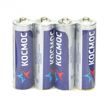 кв_Батарейка Космос Zinc Carbon R6/АА S4 (60/600) 164620