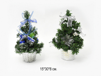 Елка арт. 124-60125 С игрушками 30 см в ассортимене в пак. Елка арт. 124-60125 С игрушками 30 см в ассортимене в пак.