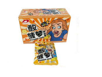 Конфета арт. 101715 Кислая Ананас 22 г 20 шт. в кор.