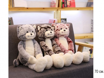 им Кот арт. 080-811 Длинные лапки 70 см 3 цвета в пак. им Кот арт. 080-811 Длинные лапки 70 см 3 цвета в пак.