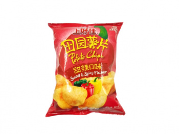 Чипсы арт. 53160 Картофельные "Паприка" 70 г в пакете'