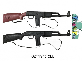 Оружие арт. 525-1K Автомат в пакете 82*19*5 Оружие арт. 525-1K Автомат в пакете 82*19*5