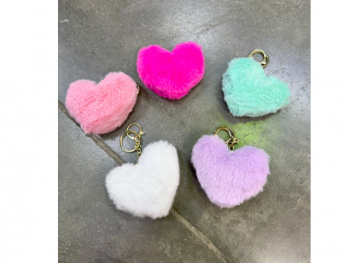 им Сердце арт. 240125-209 Мех, брелок, цвета микс в пак. им Сердце арт. 240125-209 Мех, брелок, цвета микс в пак.