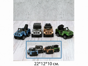 Набор машин арт. 399-875G Джип в ассортименте 4 шт. в пак. 22*12 Набор машин арт. 399-875G Джип в ассортименте 4 шт. в пак. 22*12