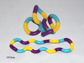 Игра головоломка арт. 000258/661A "Змейка" цвета микс в пак. _/600 шт./