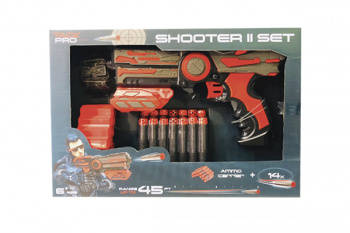 Оружие арт. FJ8435 Бластер с мягкими пулями и аксессуарами в кор.•/36шт./