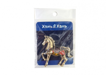 Брошь арт. 041063-1 Лошадь бронза с глазурью 1 шт. в пак. (6 шт.) Брошь арт. 041063-1 Лошадь бронза с глазурью 1 шт. в пак. (6 шт.)