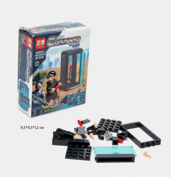 Конструктор арт. 5578-8 Полиция 25 дет. в кор.• Конструктор арт. 5578-8 Полиция 25 дет. в кор.•
