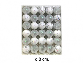 Шары арт. WL15521 Набор 6 шт. d-8 см в тубе Шары арт. WL15521 Набор 6 шт. d-8 см в тубе