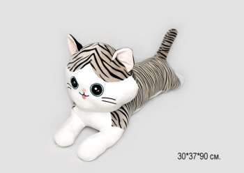 им Кошка арт. 2124B-90 Полосатая лежит в пак. им Кошка арт. 2124B-90 Полосатая лежит в пак.