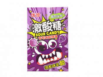 Конфета арт. 105342/105281 Кислая "Виноград" 22 г 20 шт. в кор.# Конфета арт. 105342/105281 Кислая "Виноград" 22 г 20 шт. в кор.#