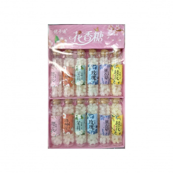 Конфета арт. 241339 Драже "Звездочки" Цветочные ароматы 13 г в банке 12 шт. в кор.,