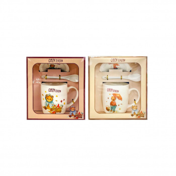 Подарочный набор арт. 1335-501 "Cozy season" в ассортименте 3 предмета в кор.