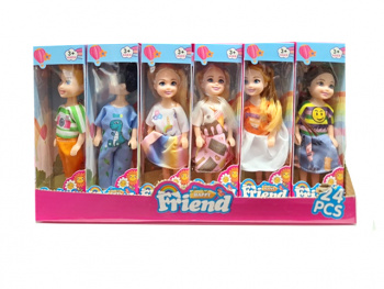 Кукла арт. WJ504 В ассортименте (24 шт) в кор.=