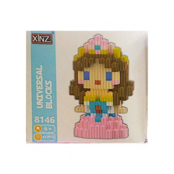 Конструктор арт. 8146-802 Микро Куколка-принцесса 617 дет. в кор. Конструктор арт. 8146-802 Микро Куколка-принцесса 617 дет. в кор.