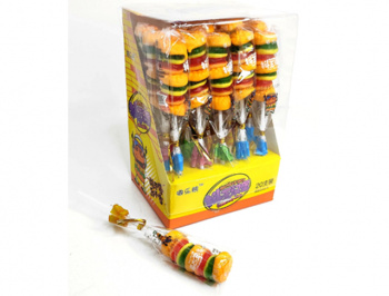 Мармелад арт. 00005/00531/791243/170011 "Гамбургер" на палочке 20 шт. в кор.