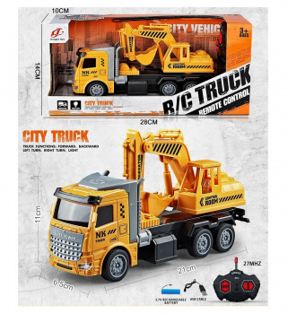 Экскаватор на р/у арт. 352-311 На платформе с аккум. спецтехника в кор. 29*10,5*14