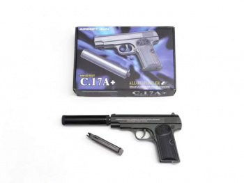 Пистолет пневматика арт. C17A+ Металл 1 шт. в кор._ Пистолет пневматика арт. C17A+ Металл 1 шт. в кор._