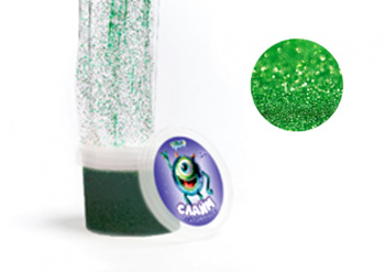 Слайм "Стекло" с зелеными блёстками, 90 гр Слайм "Стекло" с зелеными блёстками, 90 гр