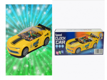 Машина на батар. арт. YJ388-75 Часы, свет, звук в кор.=