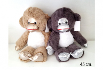 им Обезьяна арт. 4444/45 С белым брюшком цвета микс 45 см в пак. им Обезьяна арт. 4444/45 С белым брюшком цвета микс 45 см в пак.