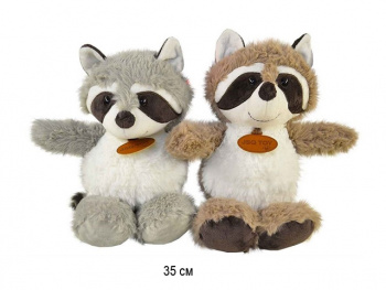 им Енот арт. 25109-1 Цвета микс пушистый 35 см в пак.) им Енот арт. 25109-1 Цвета микс пушистый 35 см в пак.)