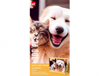 Пазл арт. GXF300-6/300 Кошка и собака 300 дет, в кор. 26*20*5 Пазл арт. GXF300-6/300 Кошка и собака 300 дет, в кор. 26*20*5