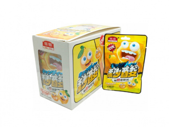 Конфета арт. 851463/851418-3 "Лимон" кислая 24 г 20 шт. упаковка#,