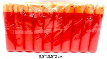 Пульки для бластера арт. JLX7106 Красные 10 шт. в пак._/600 шт./ Пульки для бластера арт. JLX7106 Красные 10 шт. в пак._/600 шт./