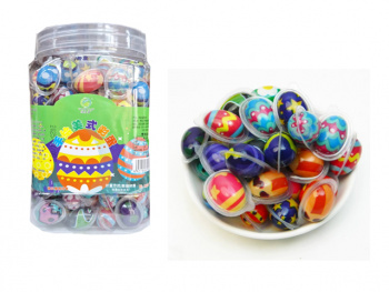 Мармелад арт. 171070 "Разукрашенное яйцо" вкусы микс в пластик. банке