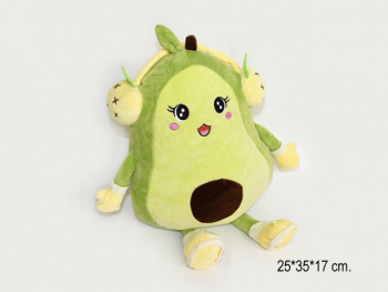 им Авокадо арт. 90918-2/90702-11 Среднее в наушниках 35 см в пак.)