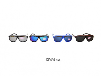 Очки солнцезащ. арт. 2014 Детские цвета металлик микс в пак. (24 шт.)