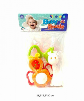 Погремушка арт. 326-B147 Набор "Зверюшки" в пак._