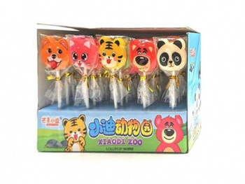 Конфета арт. 840794 Карамель на палочке "Зверушка" ассорти 30 шт. упаковка'#