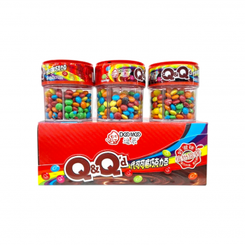 Конфета арт. 950251 Драже шоколадное в глазури 75 г в банке 6 шт. в кор.'