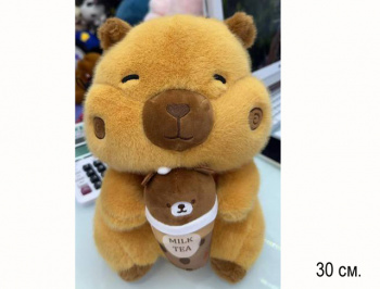 им Капибара арт. 516623/23815-38/39 Со стаканом чая 30 см в пак.)