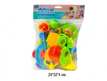 Погремушка арт. A34 Набор "Потешки" в пак.•