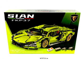 Конструктор арт. JZJXC-7602 Автомобиль 1280 дет. на р/у в кор._~