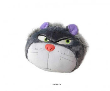 им Кот арт. YE23815-19 Серый подушка 50*35 см в пак.) им Кот арт. YE23815-19 Серый подушка 50*35 см в пак.)