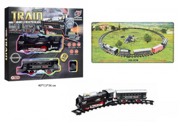 Железная дорога арт. JHX6333 На батар. пар в кор. 40*7,5*36