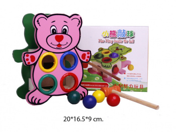 Деревянная игрушка арт. 93-53 Забивалка в кор._ Деревянная игрушка арт. 93-53 Забивалка в кор._