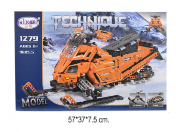 Конструктор арт. K1279 Снегоход 961 дет. в кор.•_/18 шт./ Конструктор арт. K1279 Снегоход 961 дет. в кор.•_/18 шт./