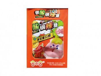 Конфета арт. 942012/942005 "Сюрприз" кислая или острая 20 шт. упаковка