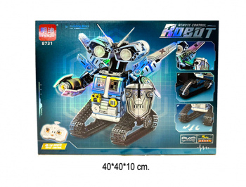 Конструктор арт. 8731 Робот на р/у в кор.• Конструктор арт. 8731 Робот на р/у в кор.•